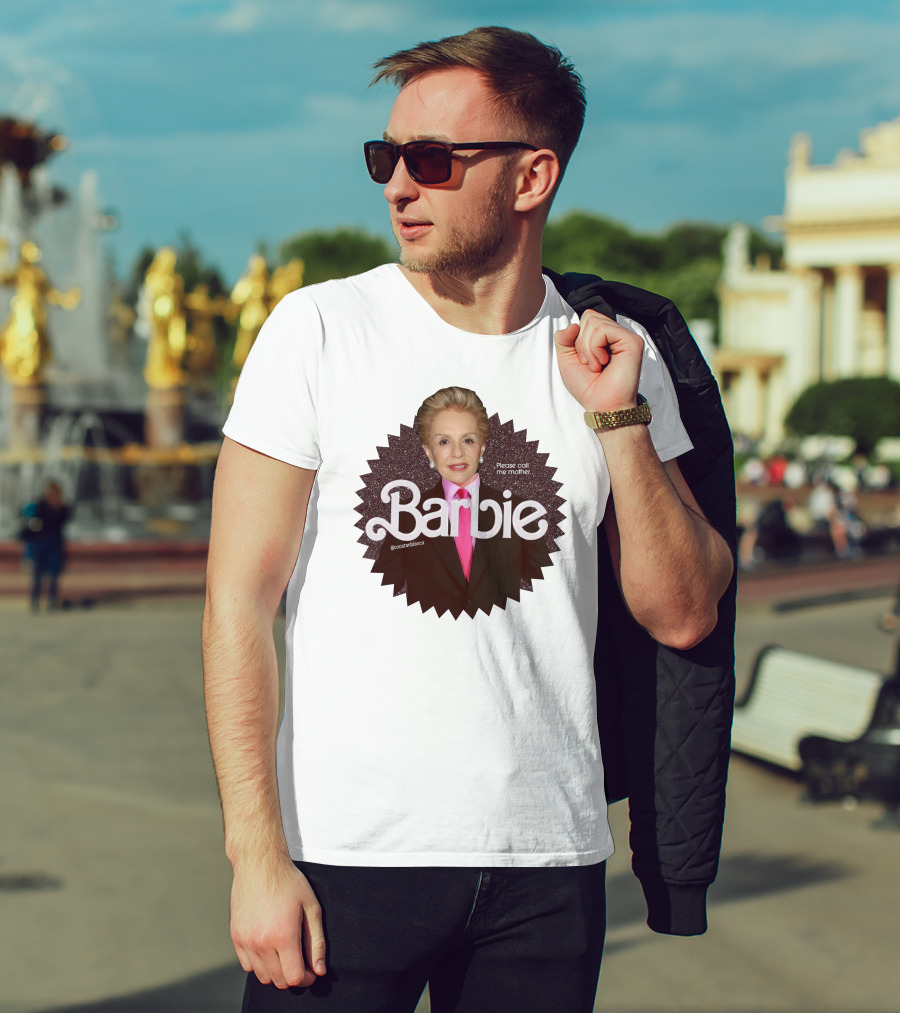 Barbie Please Call Me Mother Barbie @soccerbibanca T-Shirt