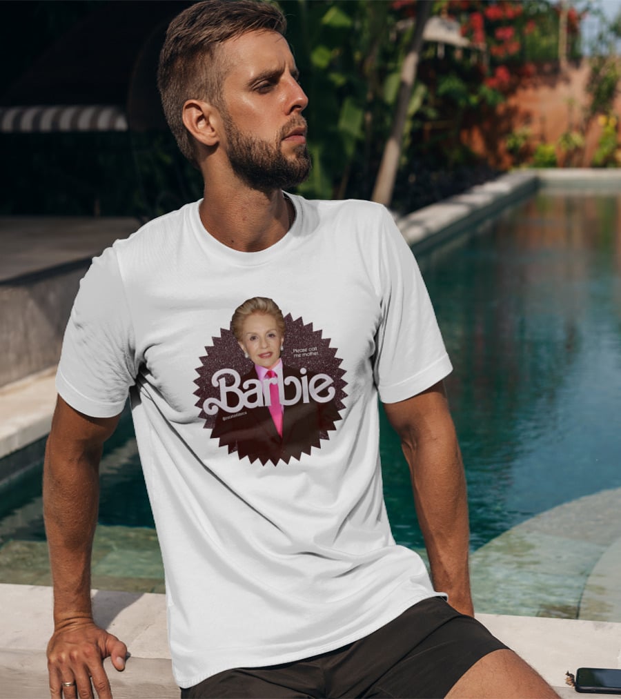 Barbie Please Call Me Mother Barbie @soccerbibanca T-Shirt