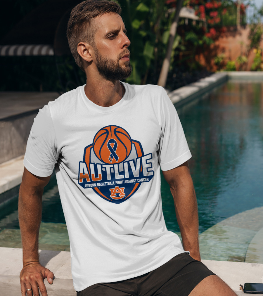 Autlive Auburn Basketball Fight Against Cancer T-Shirt