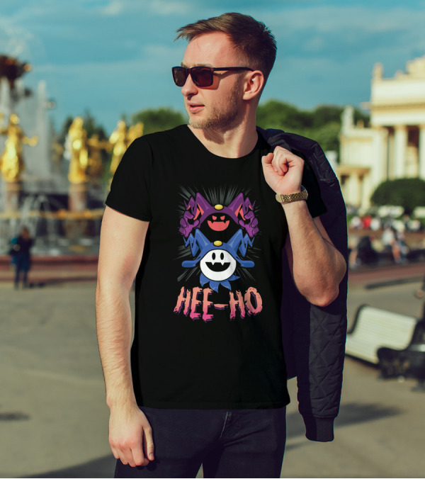 Hee-Ho Atlus Giveaway Merch Featuring Iconic Characters T-Shirt