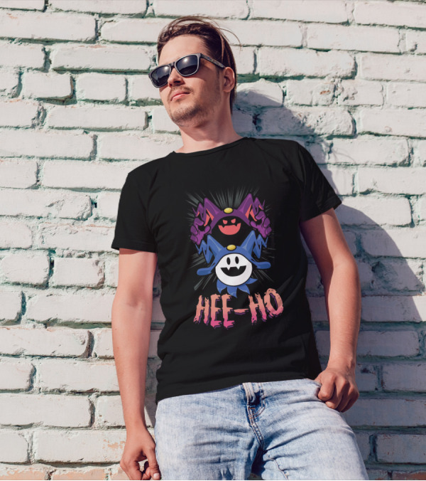 Hee-Ho Atlus Giveaway Merch Featuring Iconic Characters T-Shirt