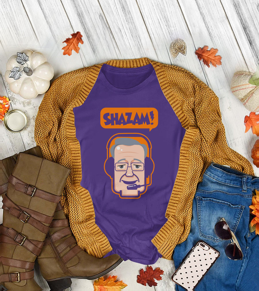 Shazam Al McCoy Cartoon Headset T-Shirt