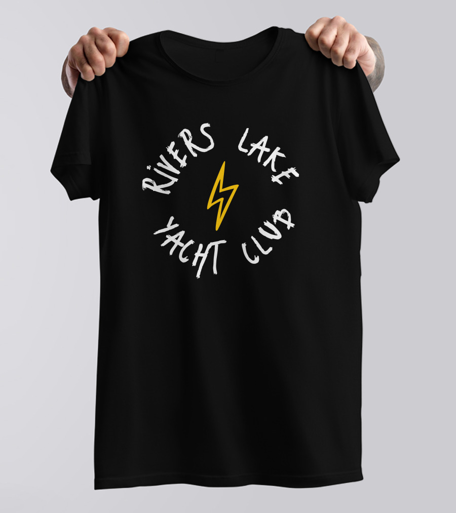 Rivers Lake Yacht Club Lightning Bolt T-Shirt