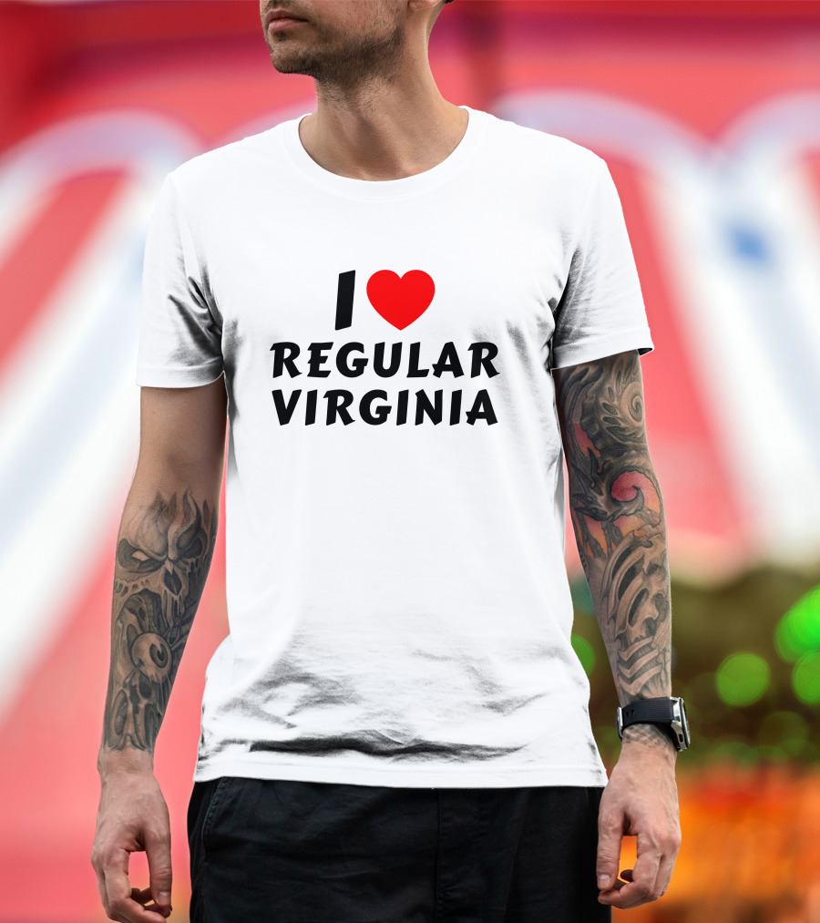 I Love Regular Virginia T-Shirt