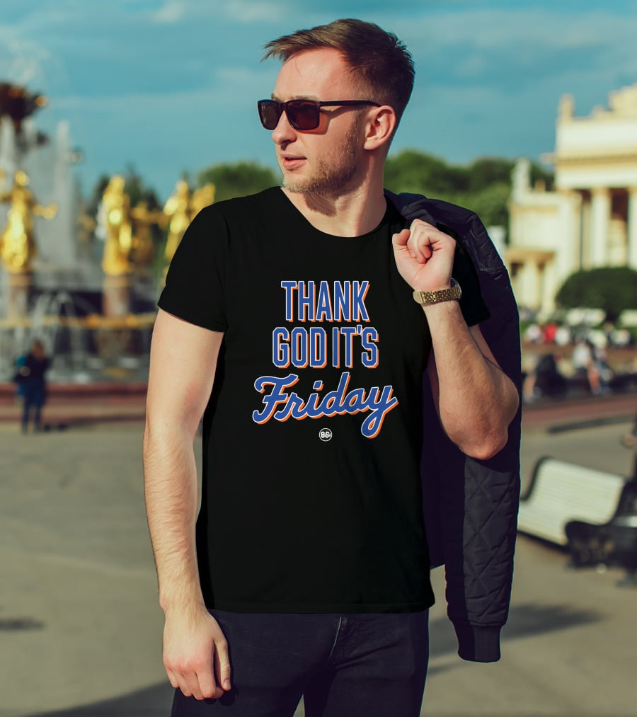 Thank God It's Friday Retro Sports Style 86 T-Shirt