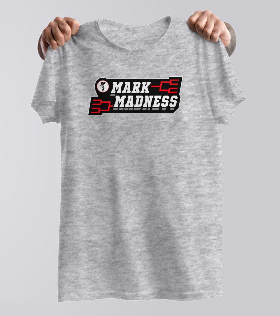 Csc Gamblin' Gauchos Mark Madness Basketball Tournament Bracket T-Shirt