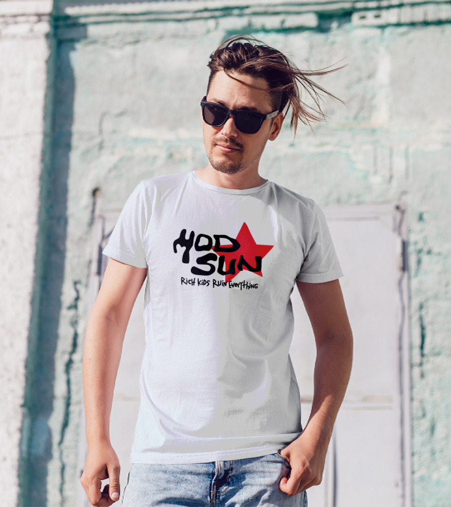 Mod Sun Rich Kids Ruin Everything Red Star T-Shirt