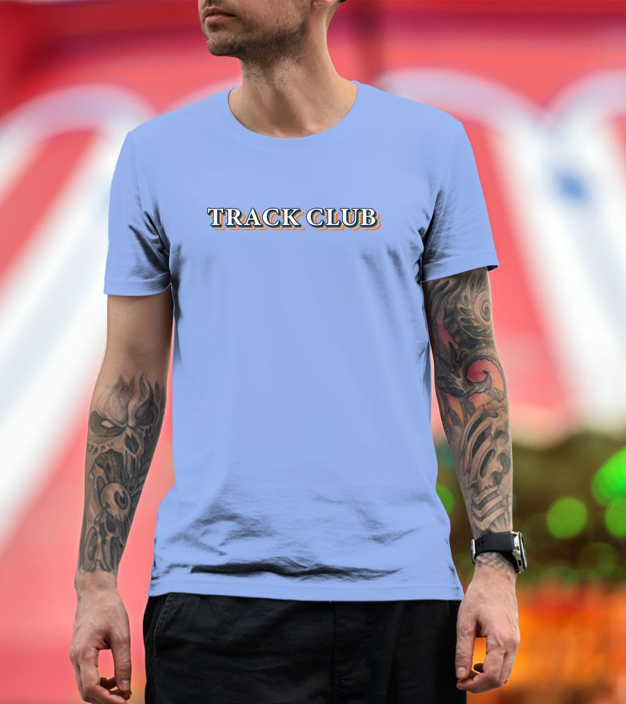 Nikki Hiltz Track Club Blue Bold Athletics T-Shirt