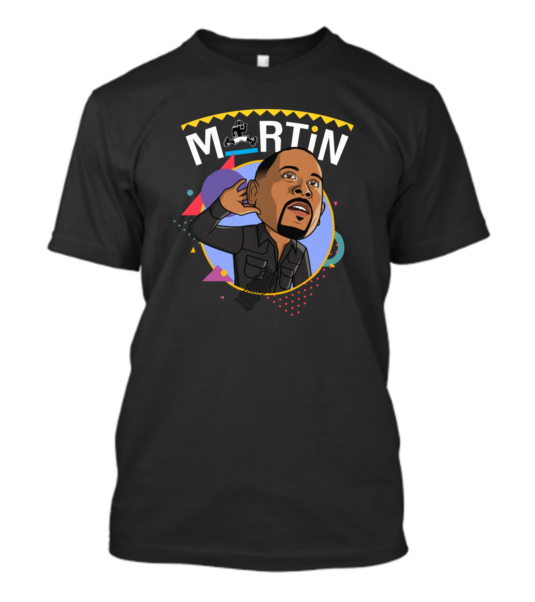 Martin Lawrence Martin TV Show Cartoon T-Shirt