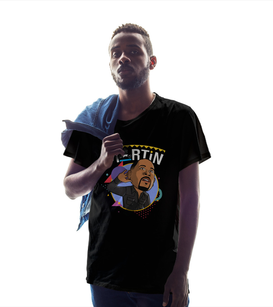 Martin Lawrence Martin TV Show Cartoon T-Shirt