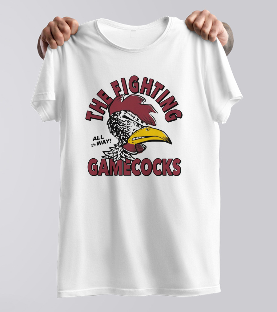 Corey Rucker South Carolina The Fighting Gamecocks All The Way T-Shirt