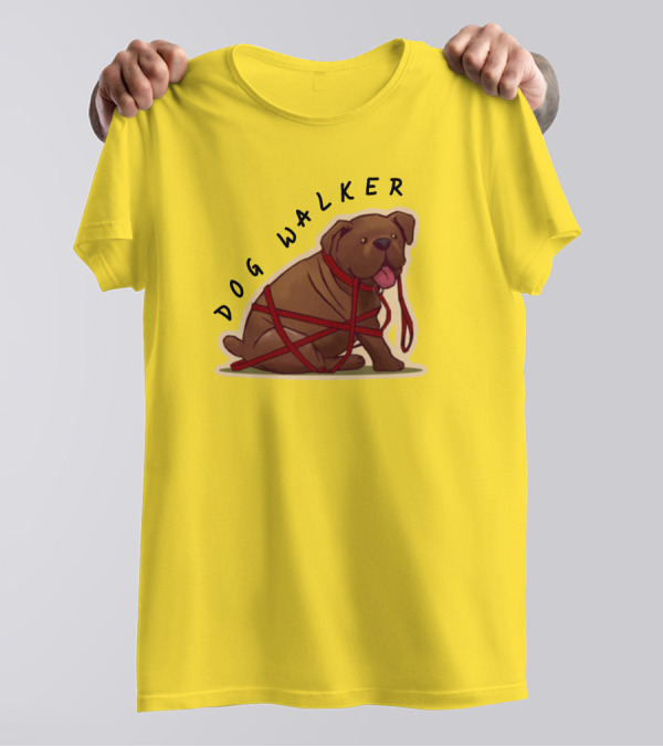 Dead By Daylight Dwight Dog Walker Harnessed Pet T-Shirt
