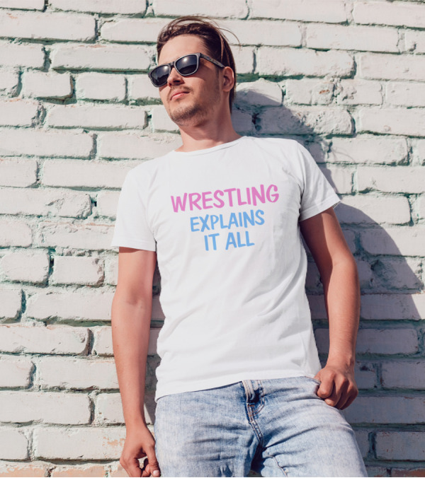 Melissa Joan Hart Wrestling Explains It All Whatamaneuver Shop T-Shirt