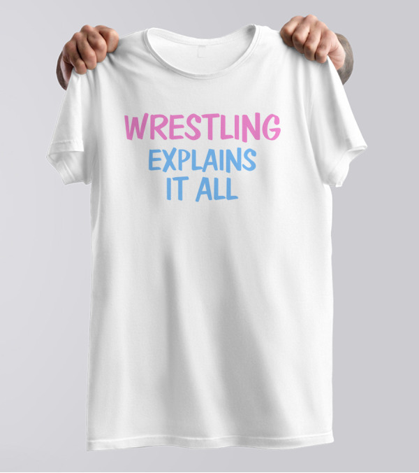 Melissa Joan Hart Wrestling Explains It All Whatamaneuver Shop T-Shirt