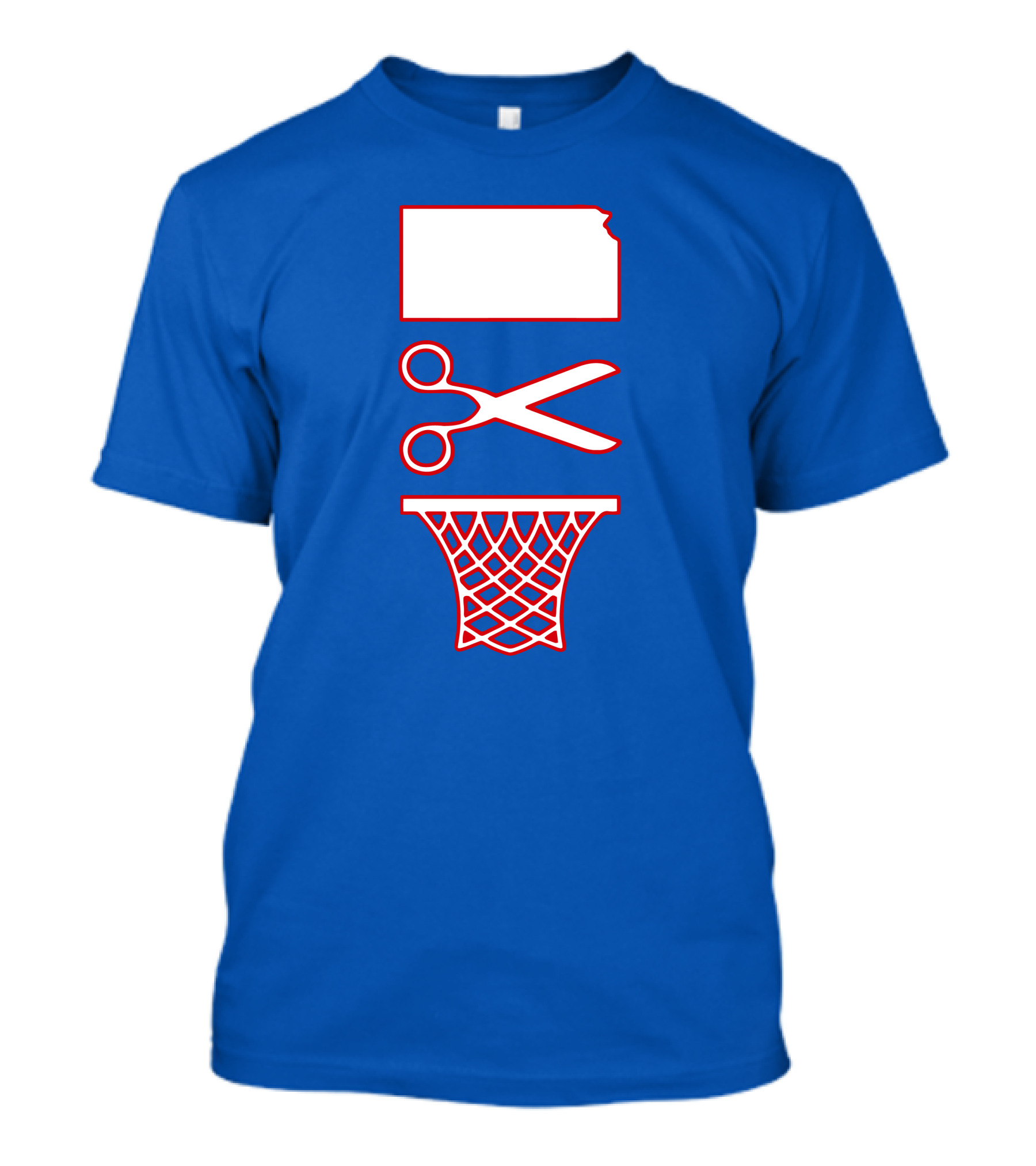 Rock Chalk Blog Kansas Jayhawks Net Cutting Victory T-Shirt