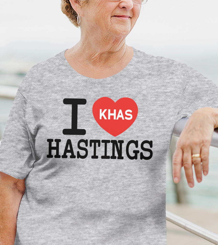 I Love Khas Hastings T-Shirt