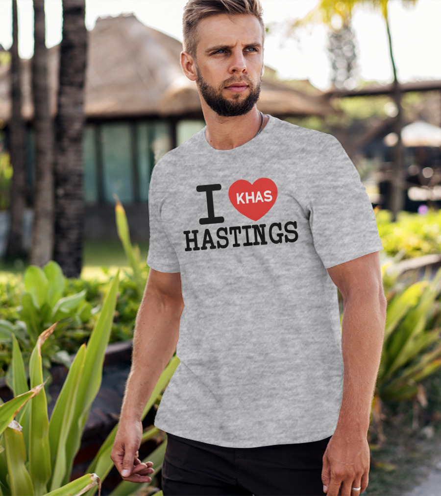 I Love Khas Hastings T-Shirt