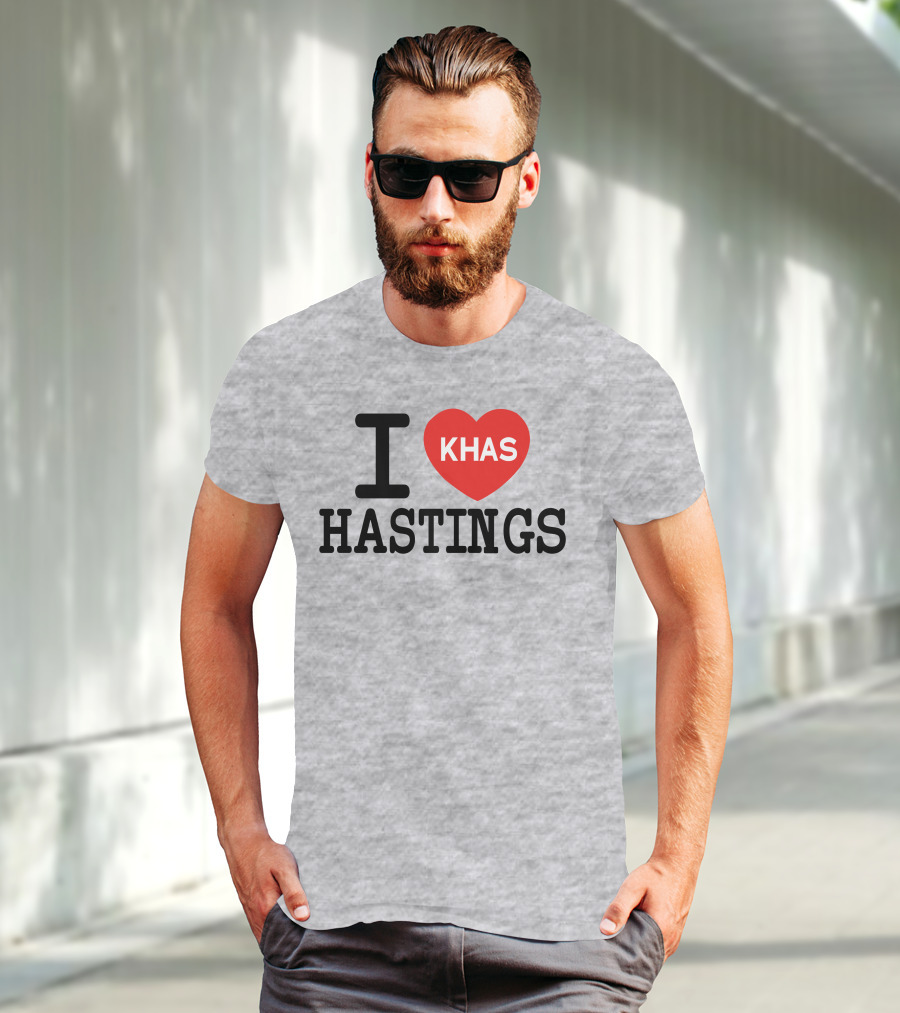 I Love Khas Hastings T-Shirt