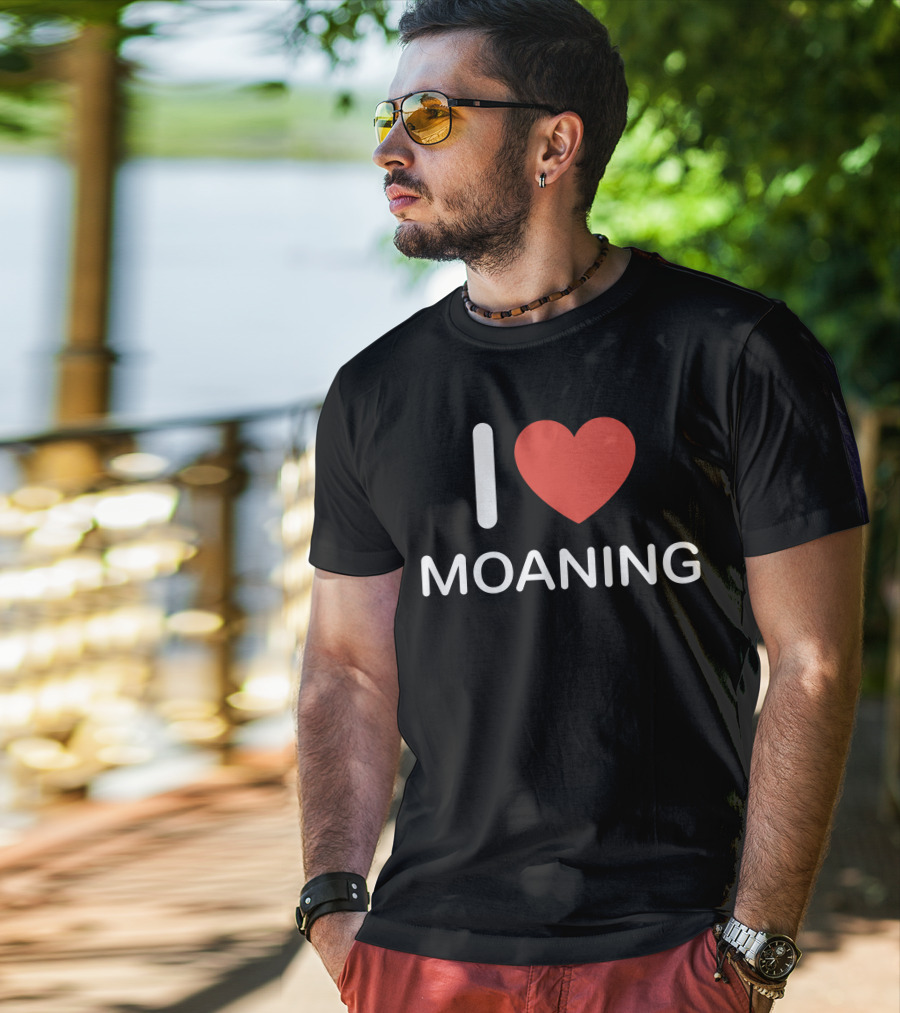 Elizabeth Mcgovern I Heart Moaning T-Shirt