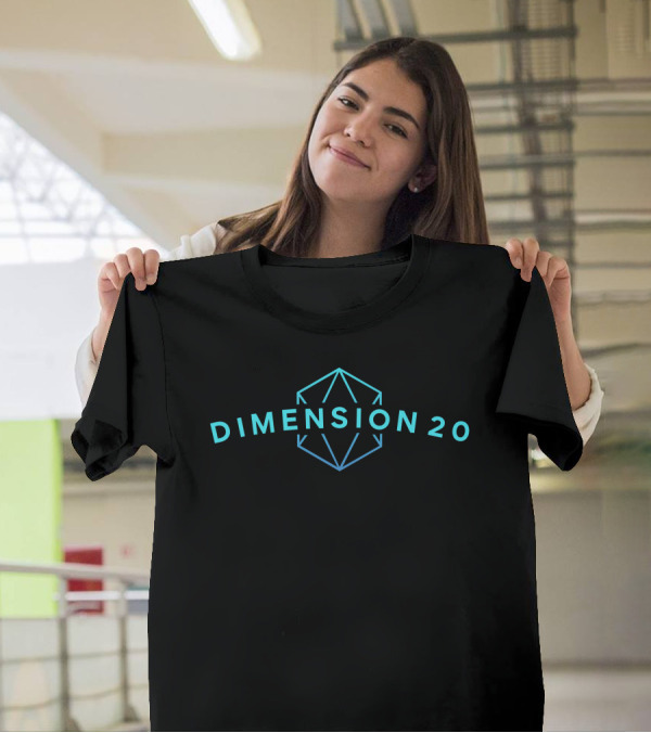 Dimension 20 Dropout Store Hexagon T-Shirt
