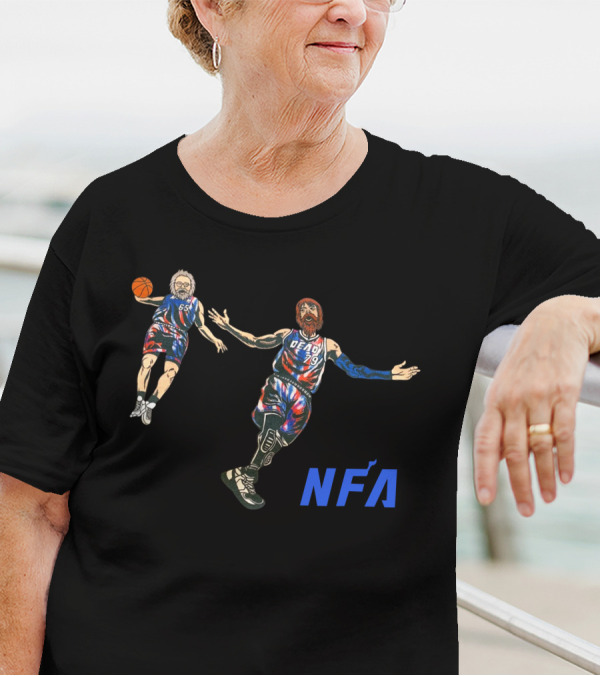 Big Cat NFA Jerry And Brent Dunk Dead 79 Basketball T-Shirt