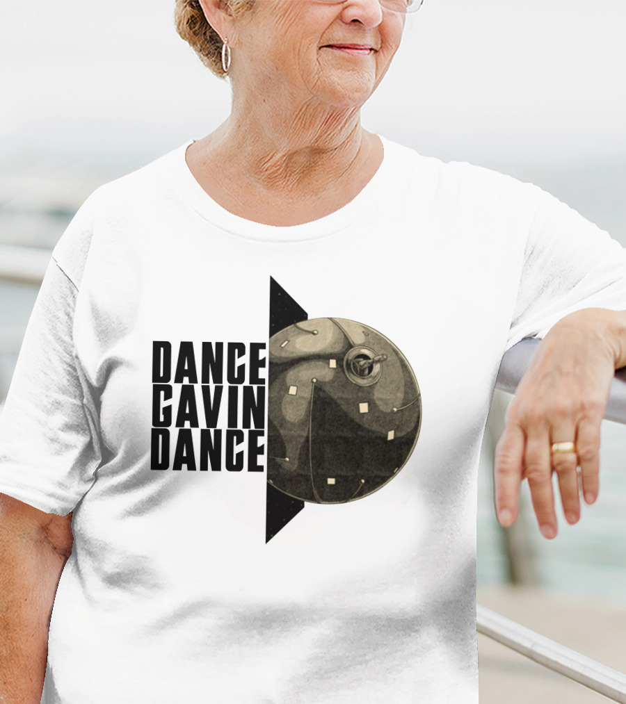 Dance Gavin Dance Self Titled Alternate Reality Tan Spaceship T-Shirt