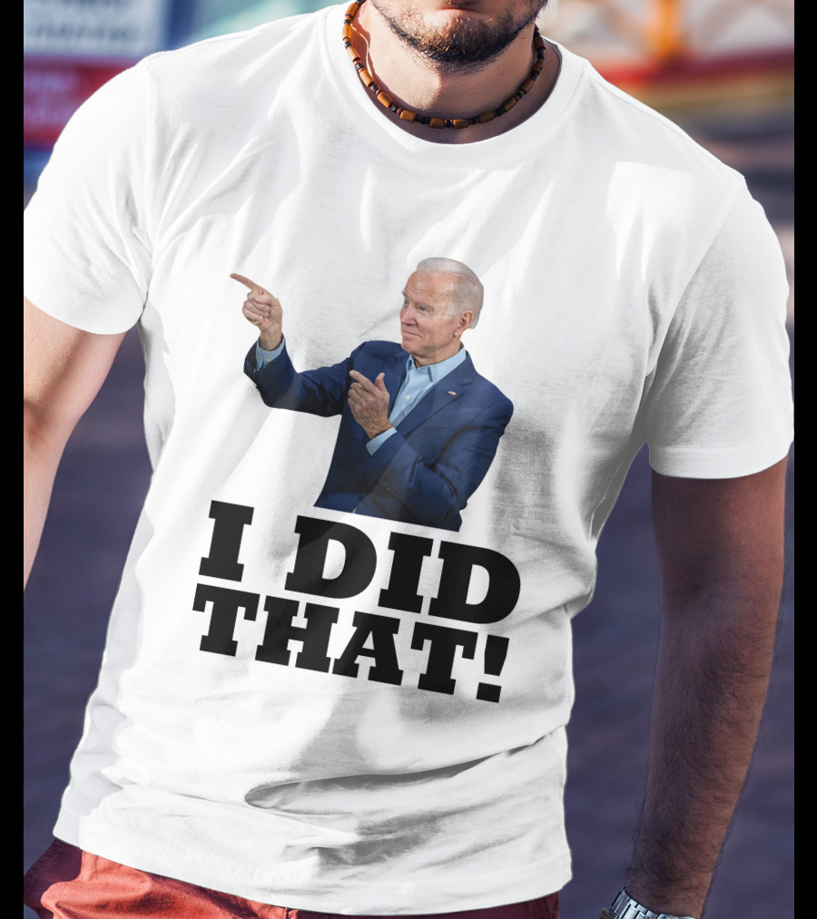I Did That Jb Pointing Gesture T-Shirt