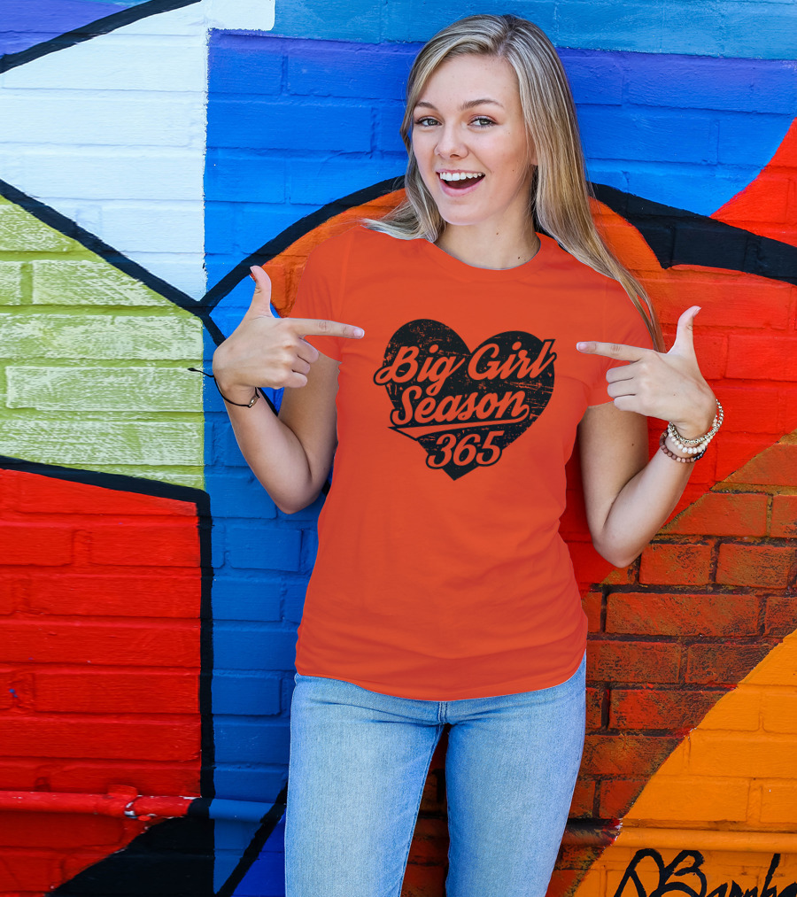 Big Girl Season 365 Heart T-Shirt