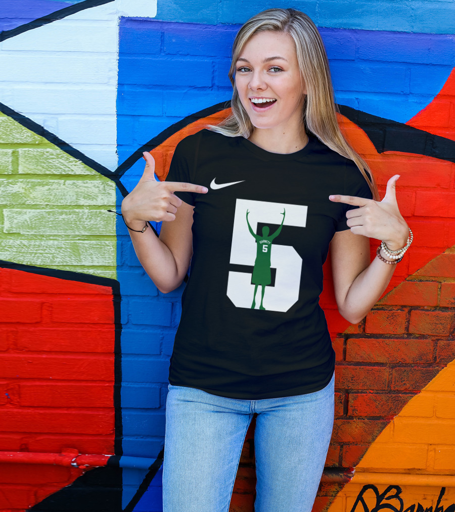 Kevin Garnett 5 Celtics NBC Sports Boston Honor T-Shirt