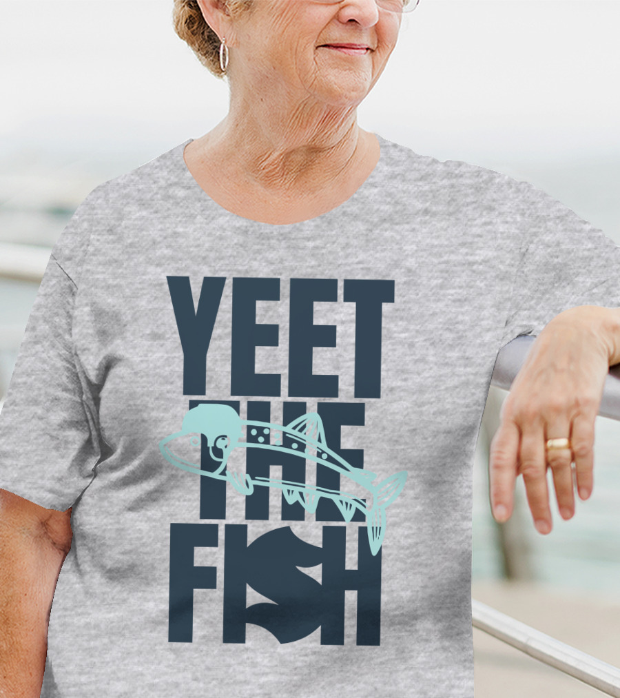 Seattle’s Best Kraken Podcast Yeet The Fish Release The Show T-Shirt