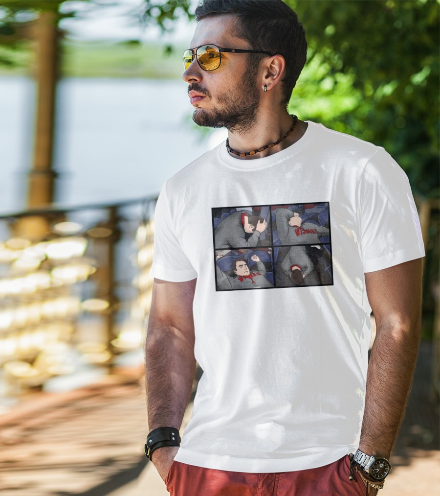 Pardon My Take Meltdown Hank Lockwood Comic Strip T-Shirt