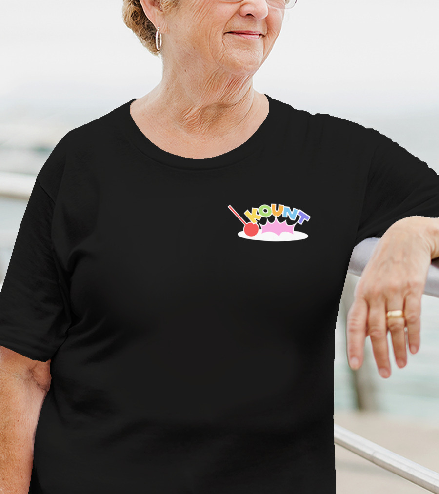 Kount Drums 5 The Kount Bounce Colorful T-Shirt