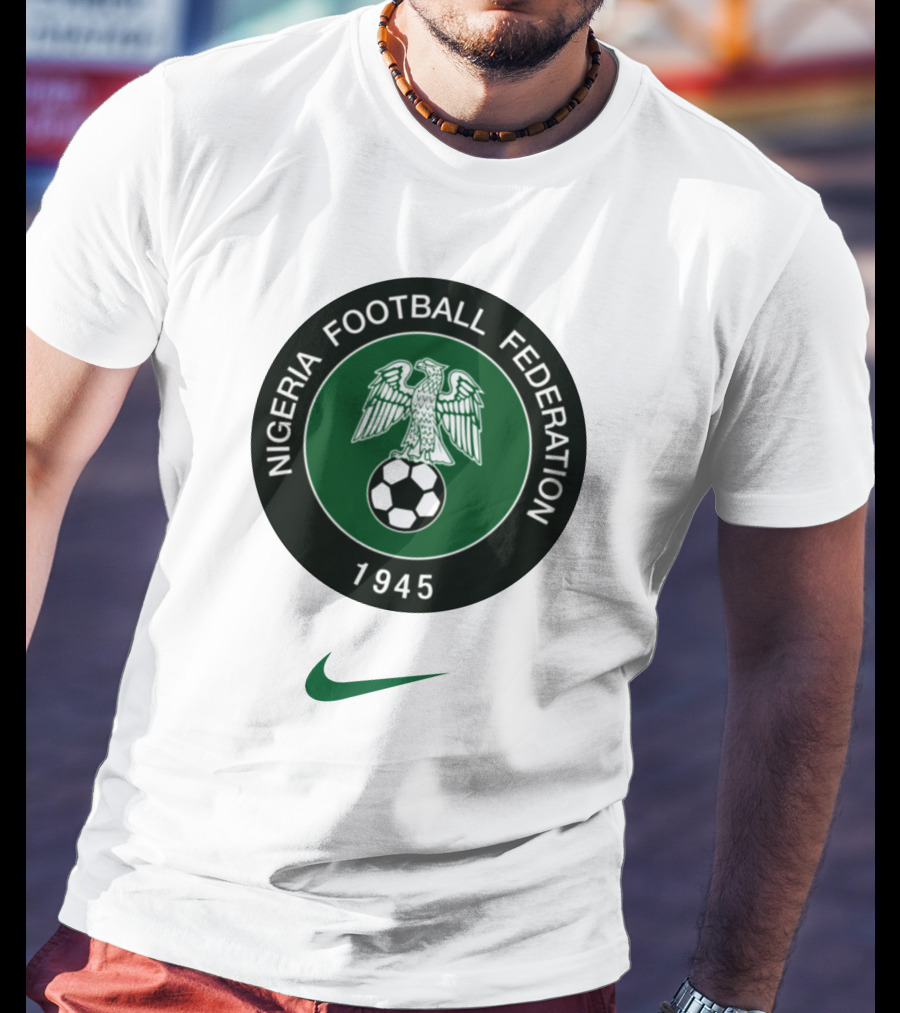 Fast Track Nigeria Football Federation 1945 Super Eagles Crest T-Shirt