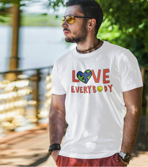Marquez Valdes Scantling Love Everybody Heart Earth Smile Merch T-Shirt
