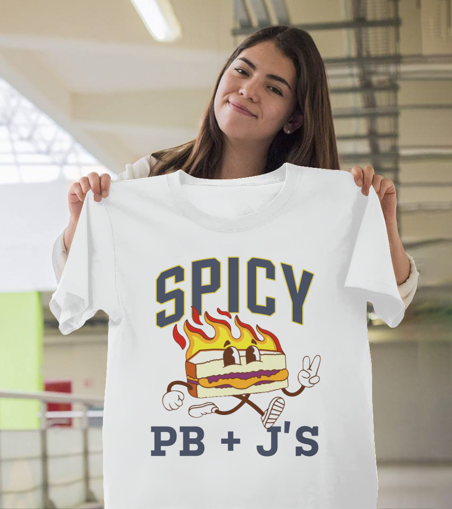 Kevin Kfc Clancy John Feits Feitelberg Spicy PB And J's Flamin’ Sandwich Character T-Shirt