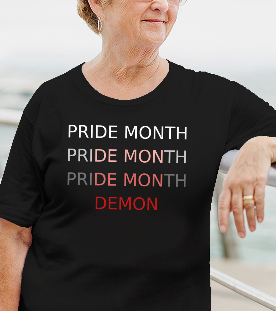 Pride Month Demon Hedgemom Undying Apparel Shop T-Shirt