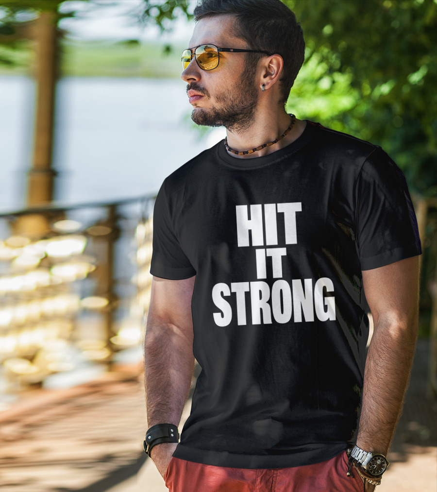 Dwayne Johnson Hit It Strong T-Shirt