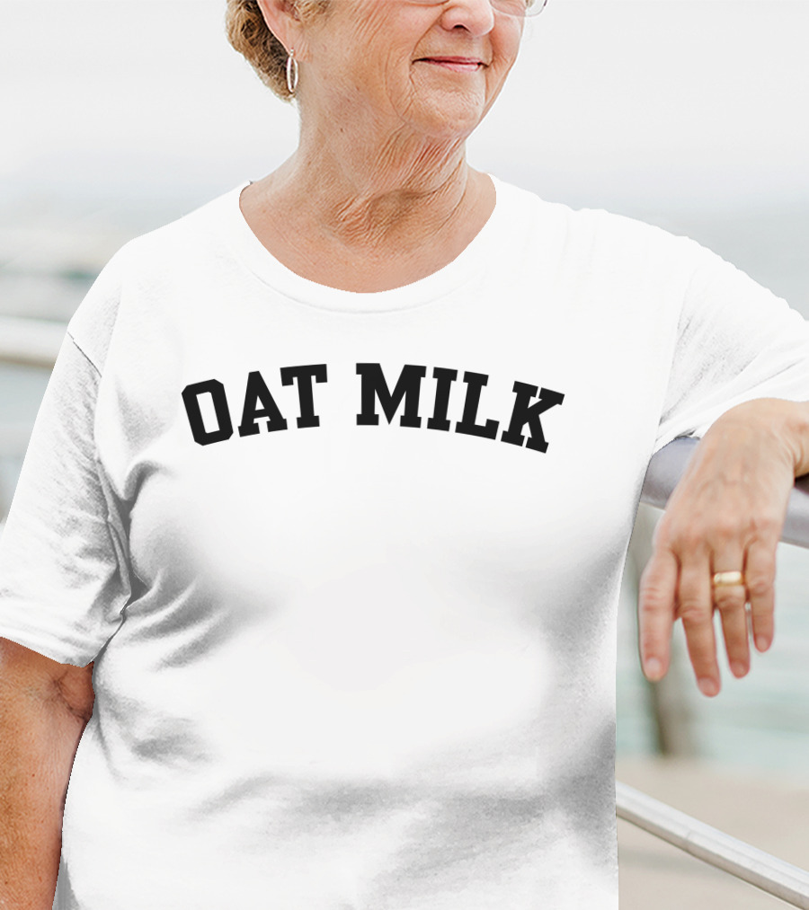 Dram Wearing Oat Milk T-Shirt