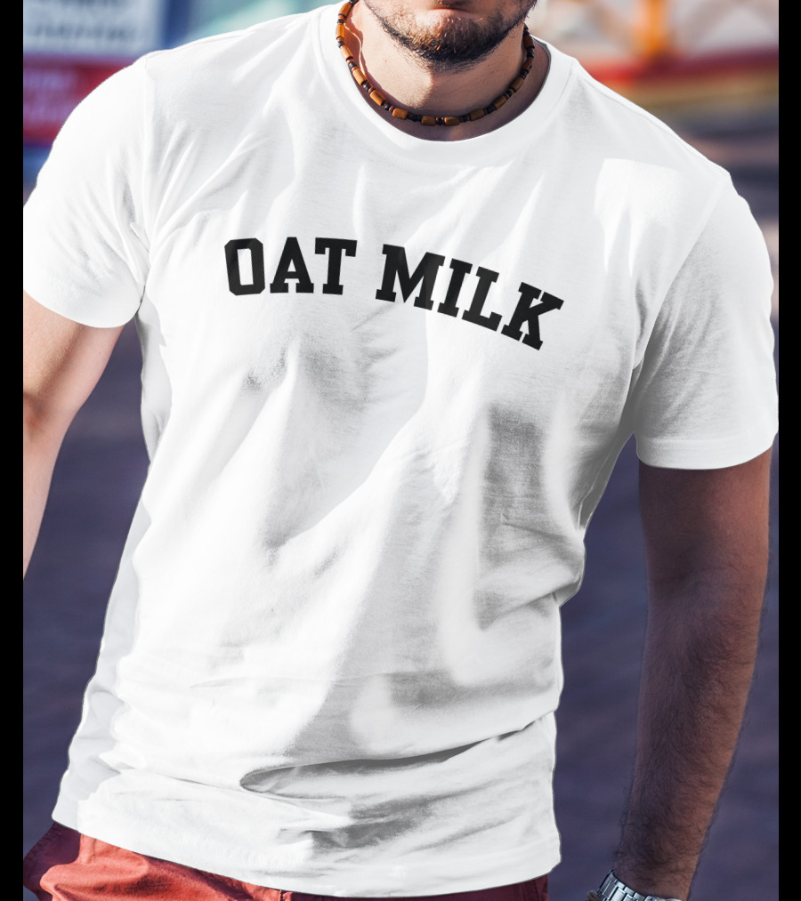 Dram Wearing Oat Milk T-Shirt