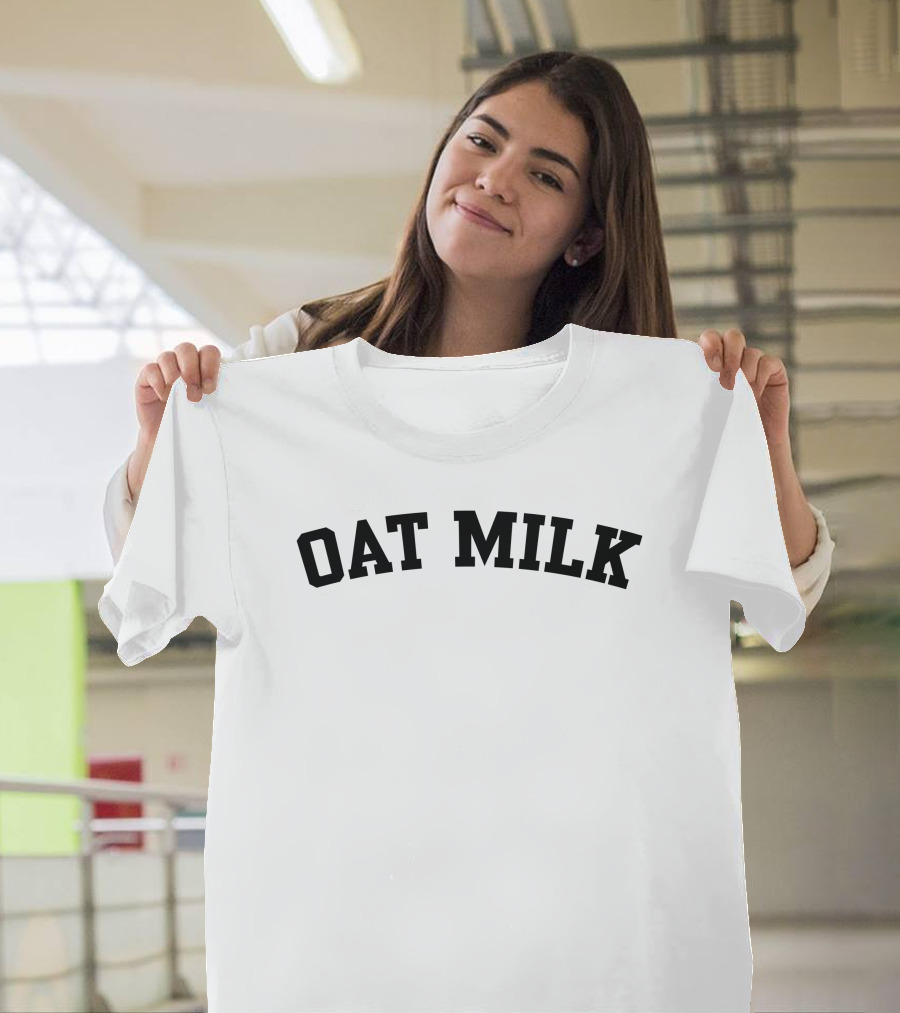 Dram Wearing Oat Milk T-Shirt
