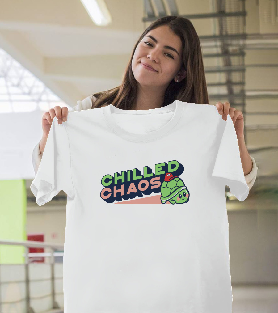 Chilledchaos Chilled Chaos Turtle Gaming Character T-Shirt