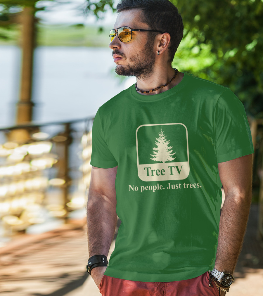 Joe Pera Tree TV No People Just Trees T-Shirt