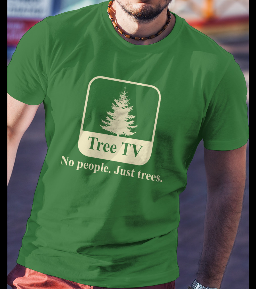 Joe Pera Tree TV No People Just Trees T-Shirt
