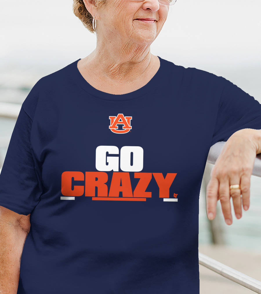 Auburn Football Go Crazy T-Shirt