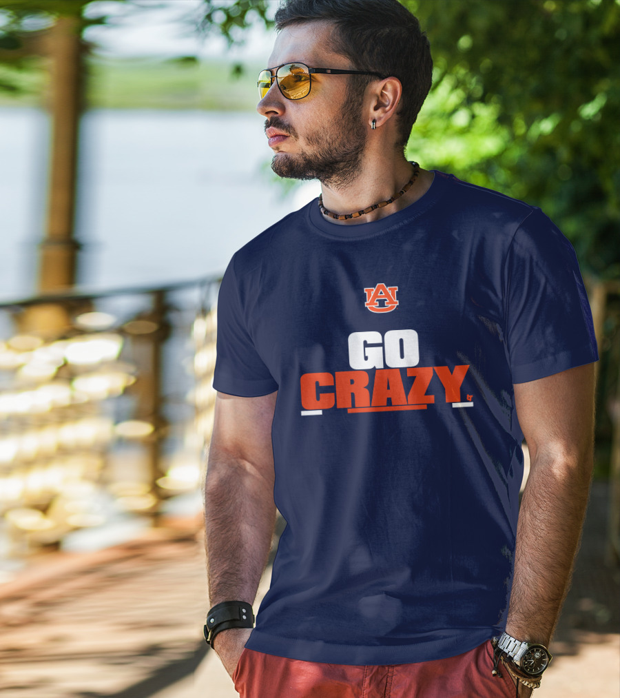 Auburn Football Go Crazy T-Shirt