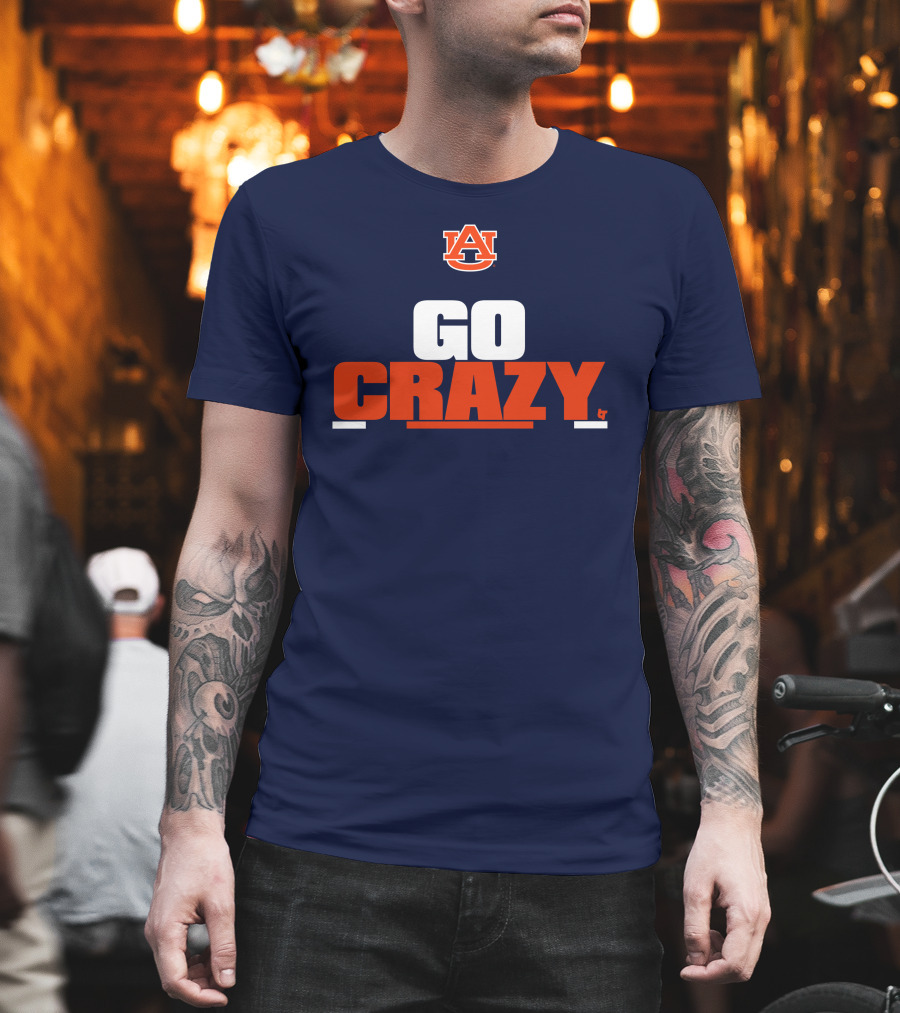 Auburn Football Go Crazy T-Shirt
