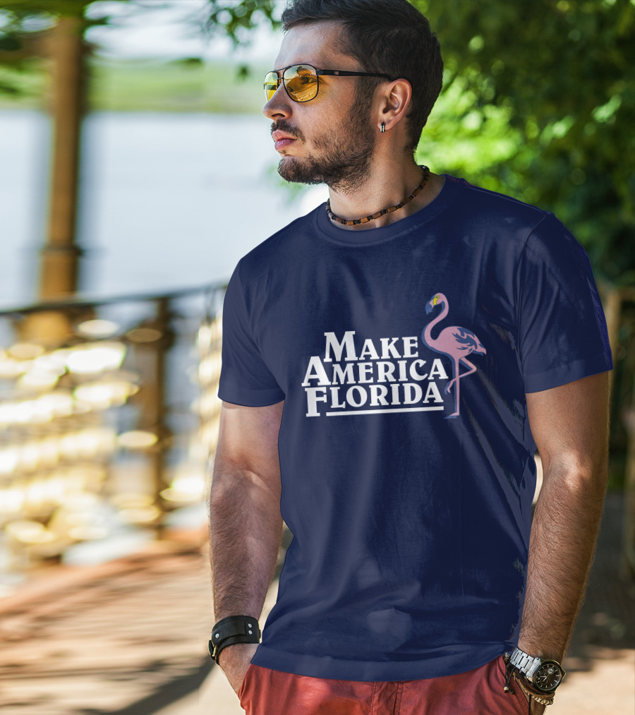Daily Wire Make America Florida Flamingo T-Shirt