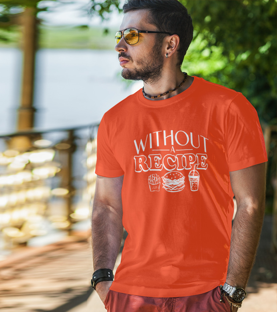 The Try Guys Merch Without Recipe Fast Food Icons T-Shirt