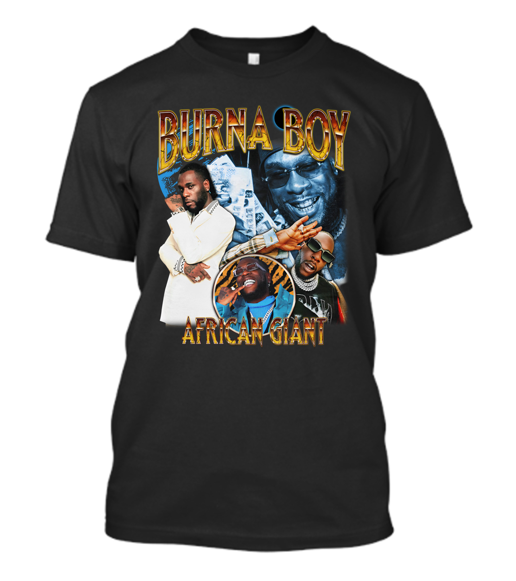 Burna Boy African Giant Sparkboyzco Merch T-Shirt