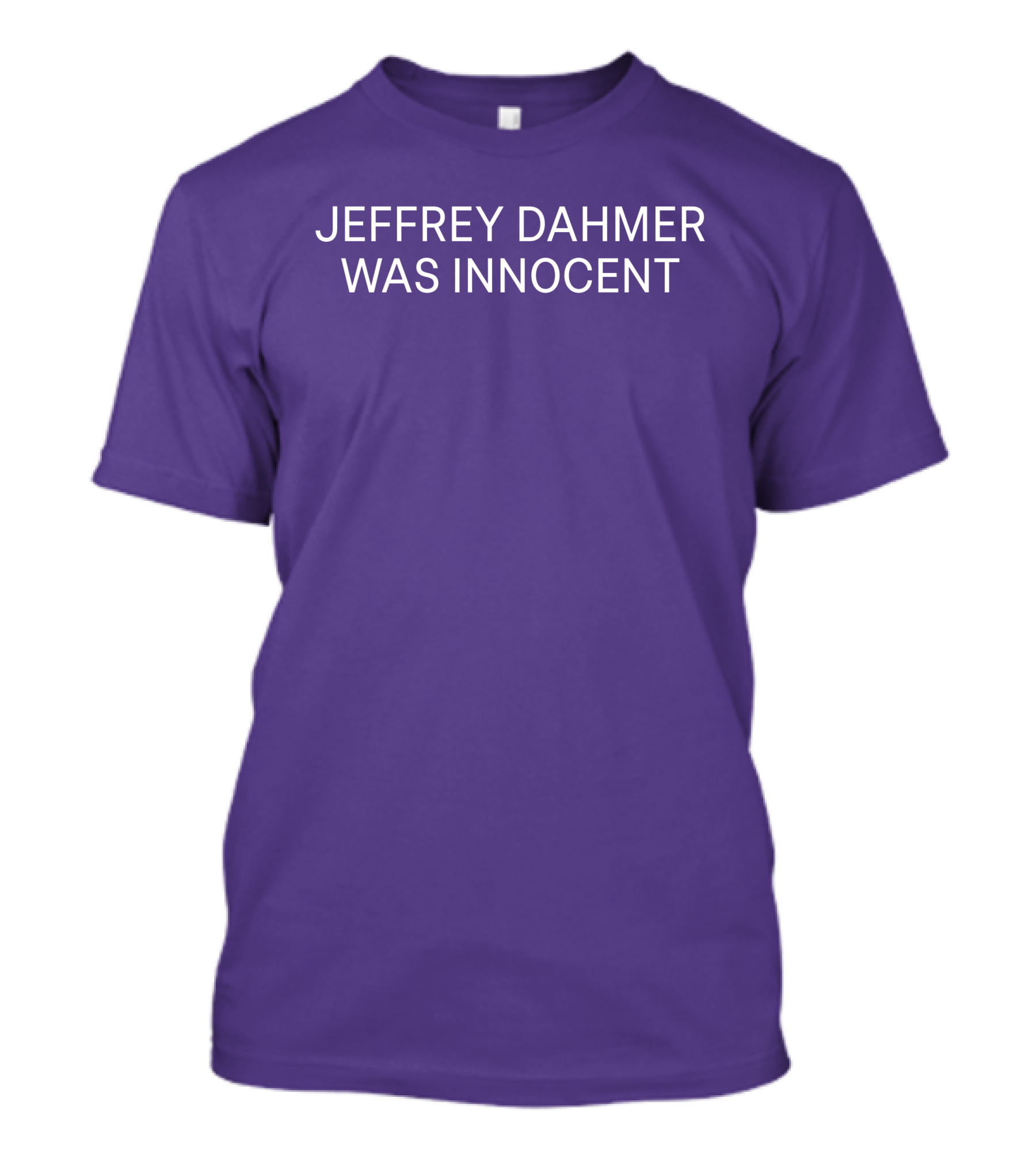 Nsfwcloth Jeffrey Dahmer Was Innocent T-Shirt